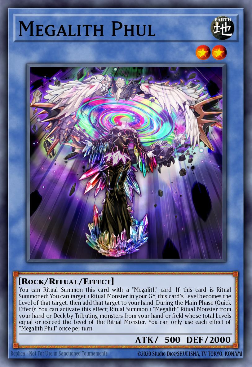 Megalith Phul Common OP29-EN014 OTS Tournament Pack 29 Yugioh card