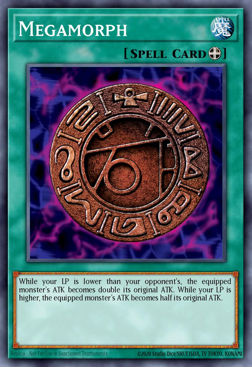 Megamorph Ultra Rare KC01-EN050 25th Anniversary Ultimate Kaiba Set Yugioh card