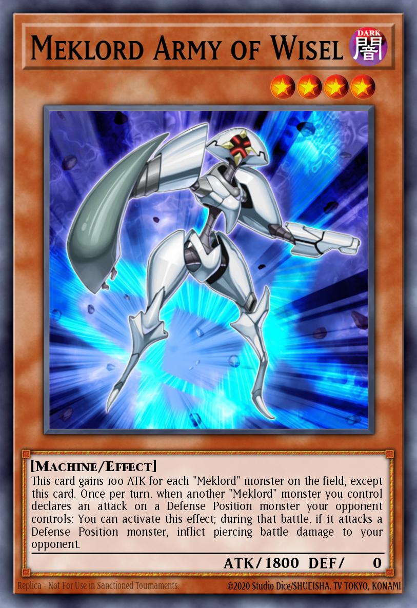 Meklord Army of Wisel Common EXVC-EN012 Extreme Victory Yugioh card