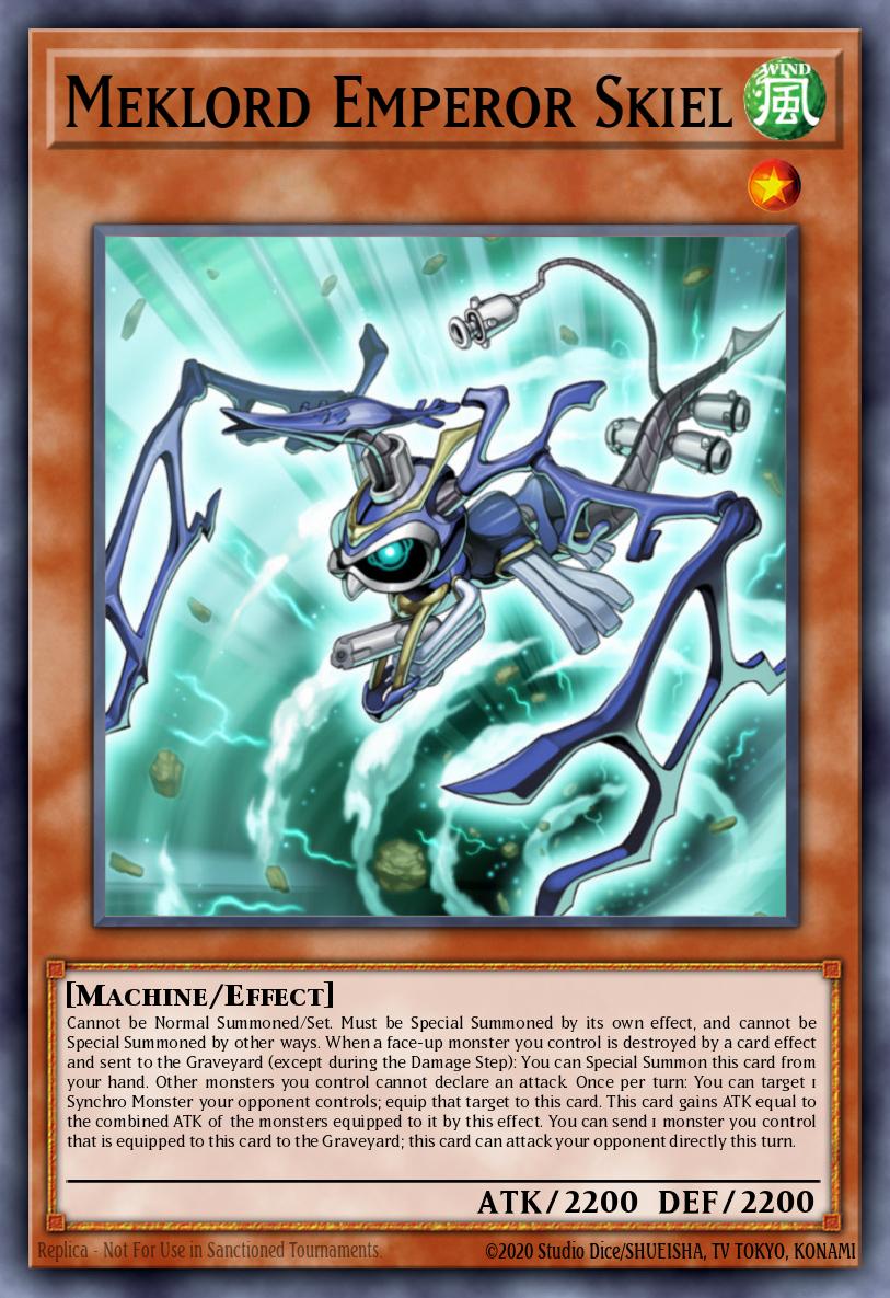 Meklord Emperor Skiel Secret Rare EXVC-EN094 Extreme Victory Yugioh card