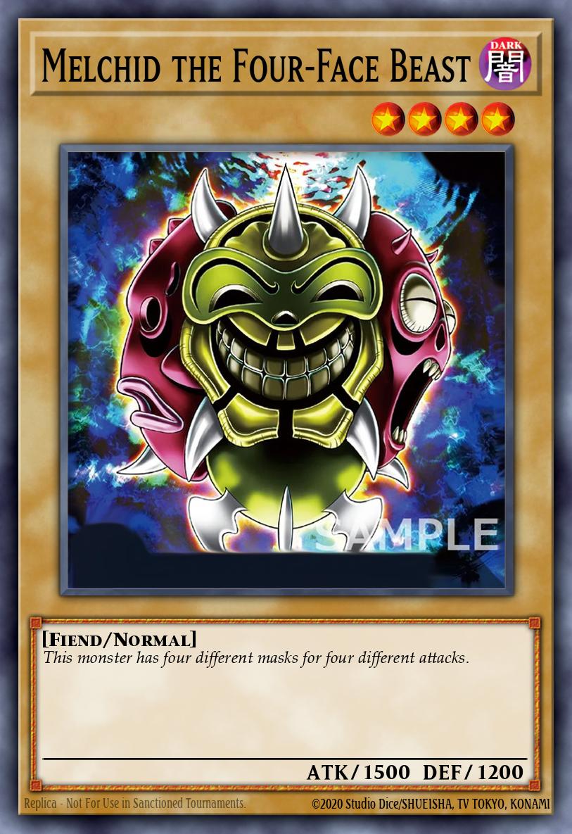 Melchid the Four-Face Beast Common DB1-EN215 Dark Beginning 1 Yugioh card