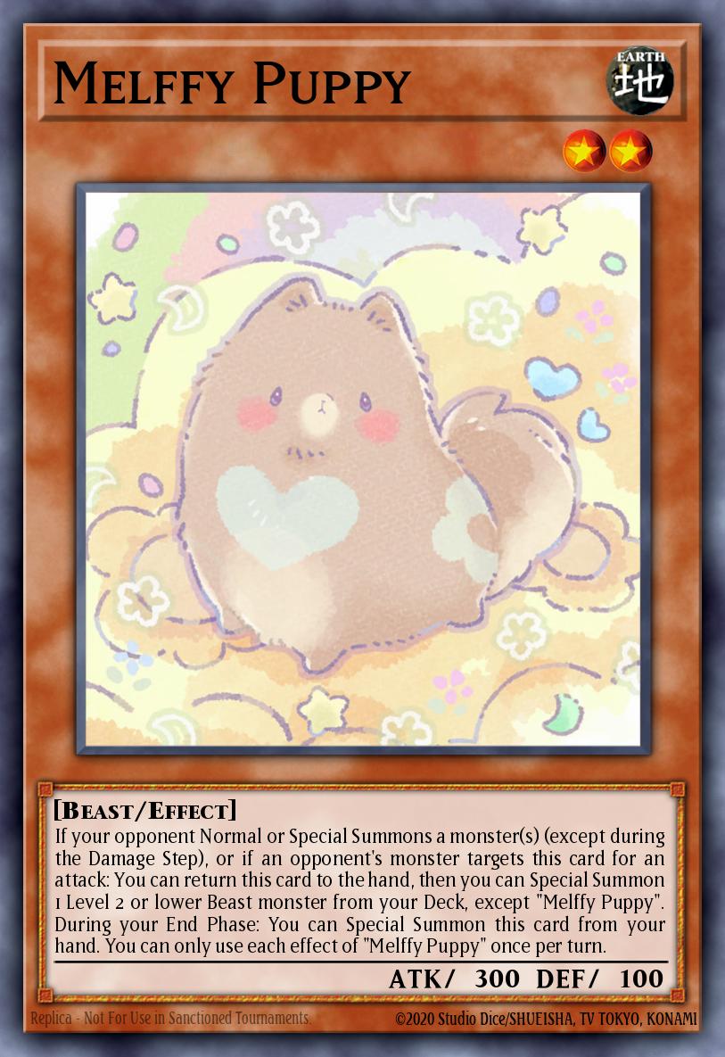 Melffy Puppy Common MP21-EN115 2021 Tin of Ancient Battles Yugioh card