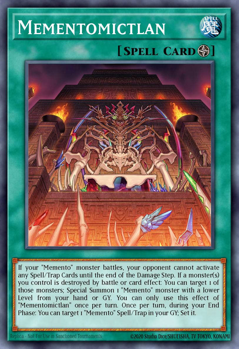 Mementomictlan Ultra Rare MP24-EN298 25th Anniversary Tin Dueling Mirrors Yugioh card