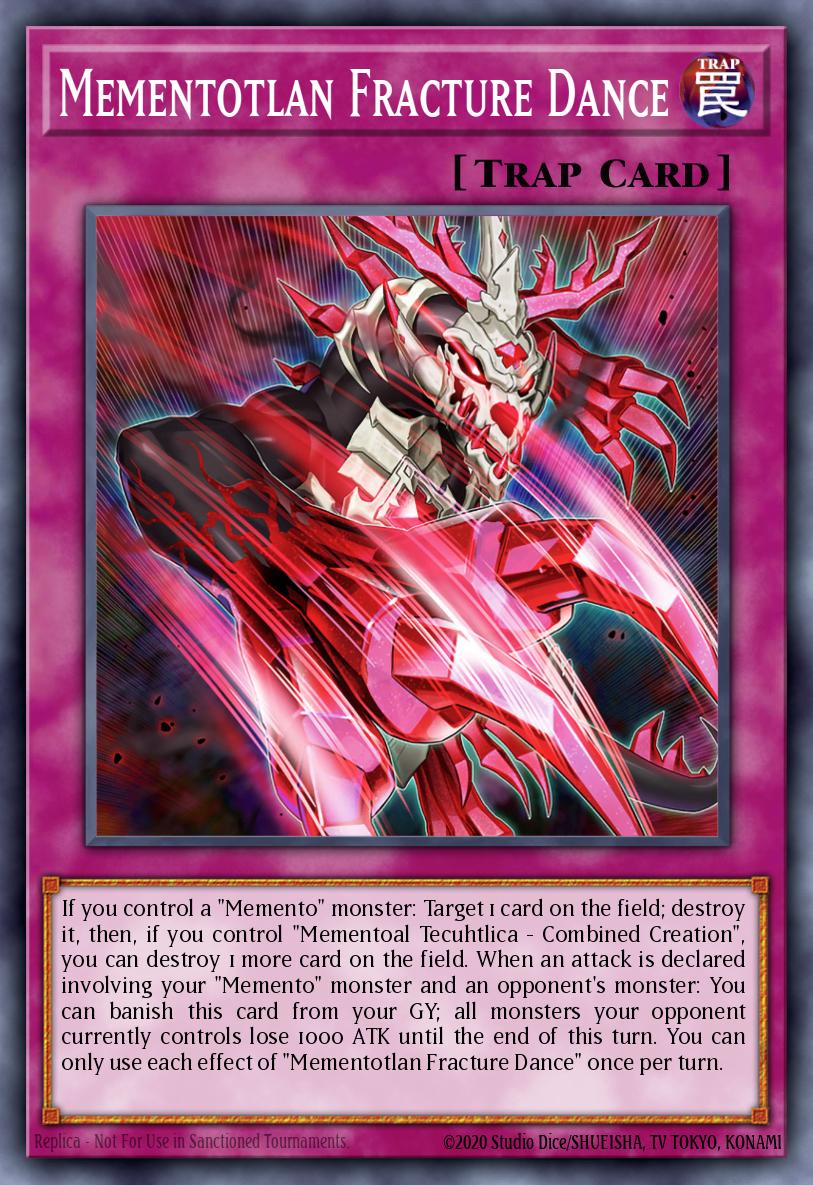 Mementotlan Fracture Dance Rare VASM-EN011 Valiant Smashers Yugioh card