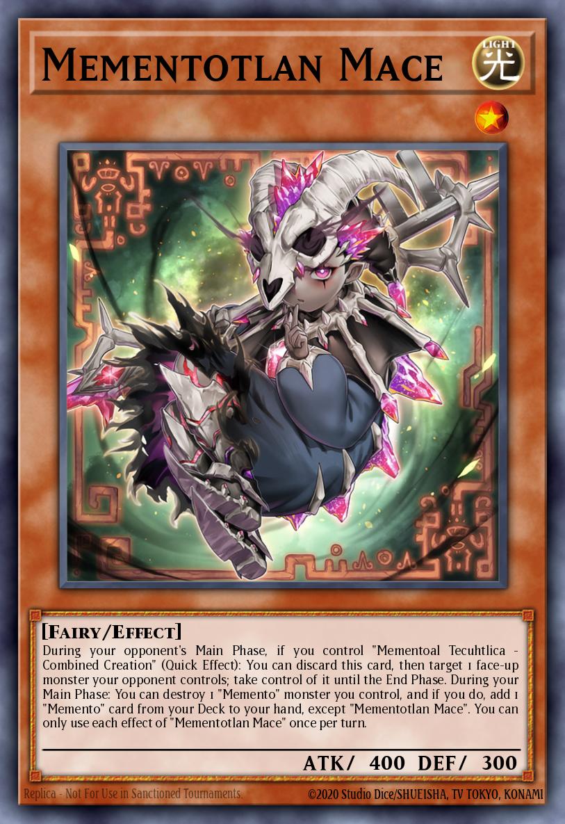 Mementotlan Mace Super Rare VASM-EN006 Valiant Smashers Yugioh card