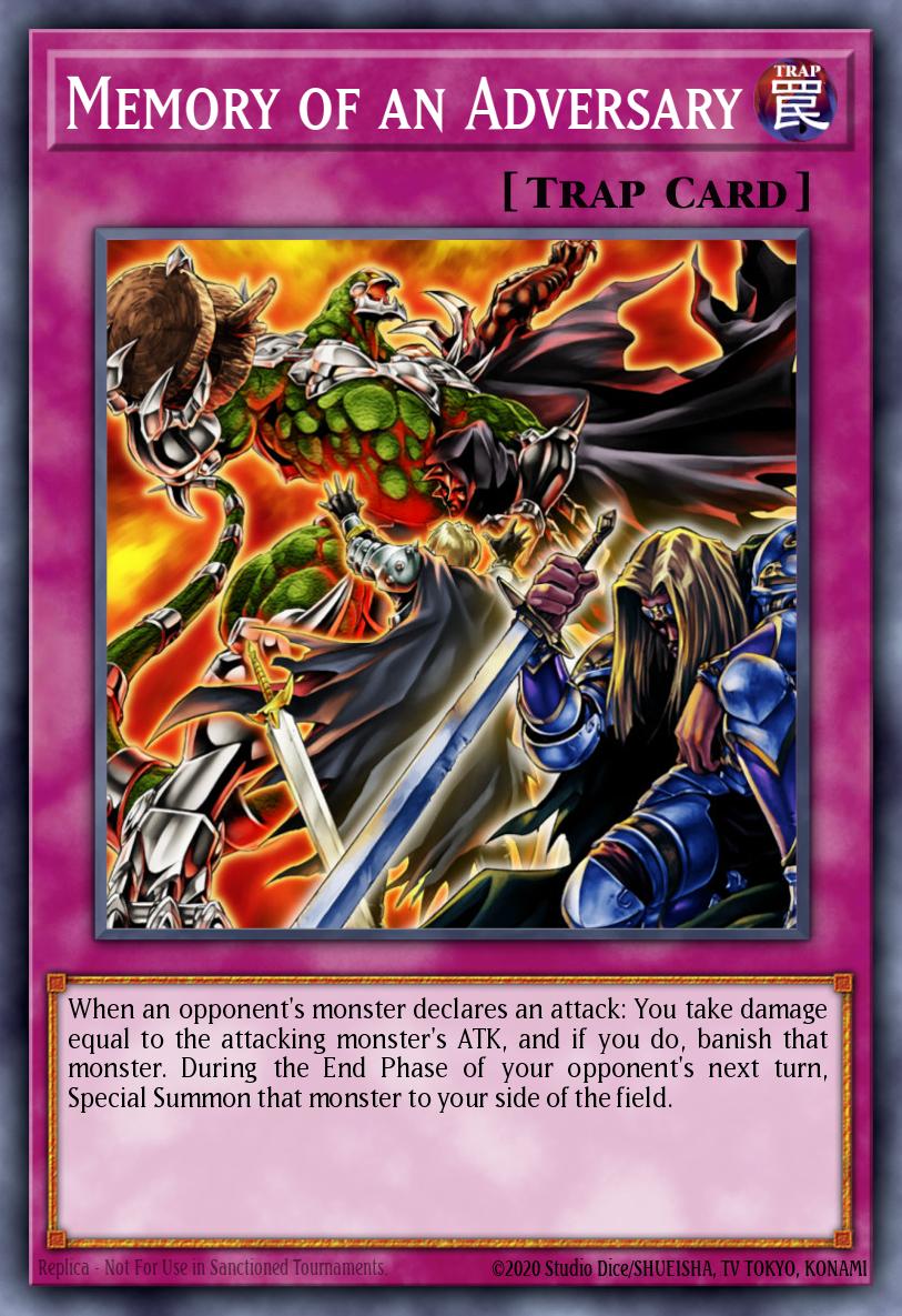 Memory of an Adversary Super Rare ABYR-EN075 Abyss Rising Yugioh card
