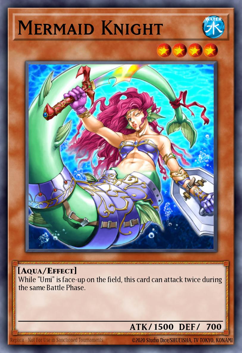 Mermaid Knight Common AST-025 Ancient Sanctuary Yugioh card