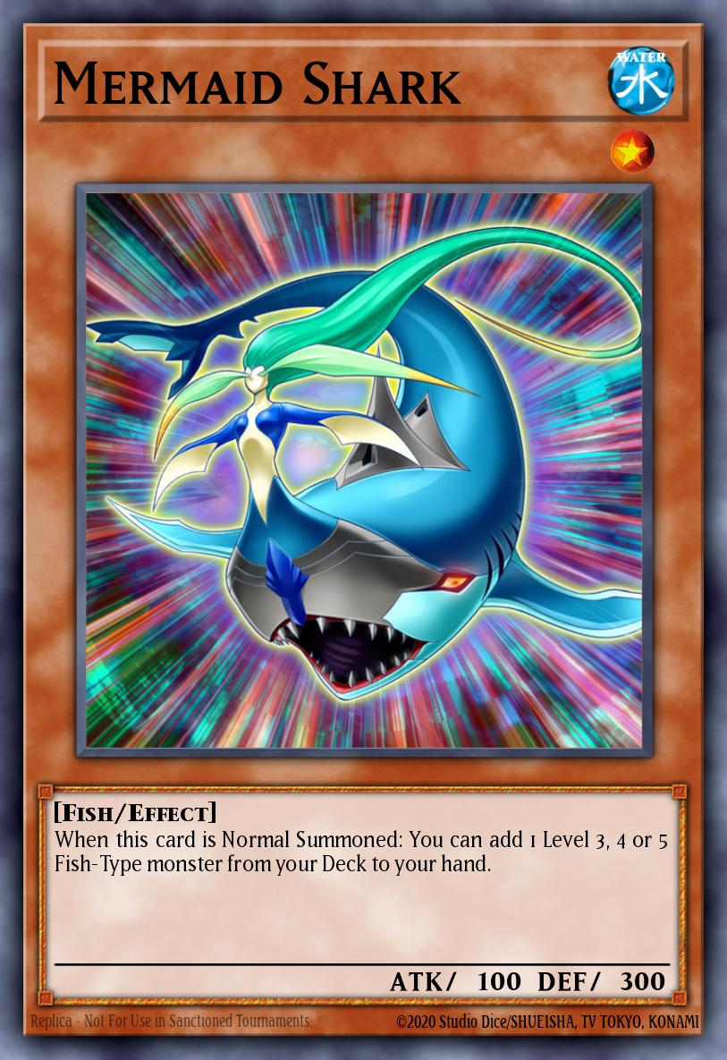 Mermaid Shark Rare PRIO-EN005 Primal Origin Yugioh card