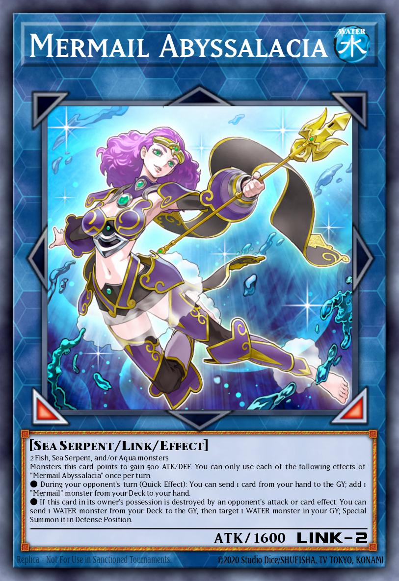 Mermail Abyssalacia Super Rare MP20-EN095 2020 Tin of Lost Memories Mega Pack Yugioh card