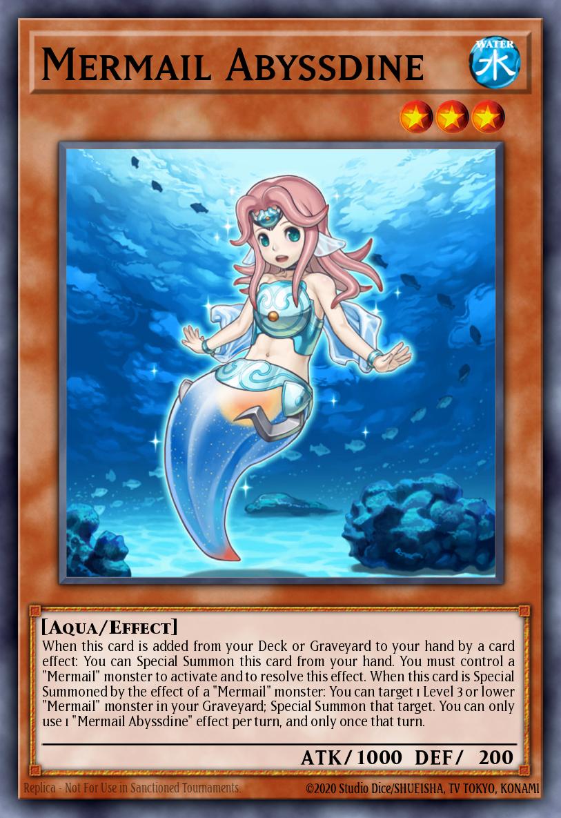 Mermail Abyssdine Super Rare CBLZ-EN032 Cosmo Blazer Yugioh card