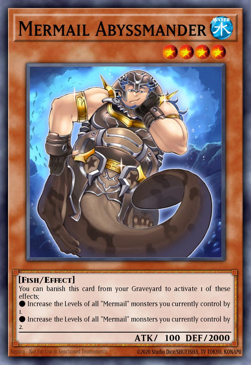 Mermail Abyssmander Rare ABYR-EN081 Abyss Rising Yugioh card