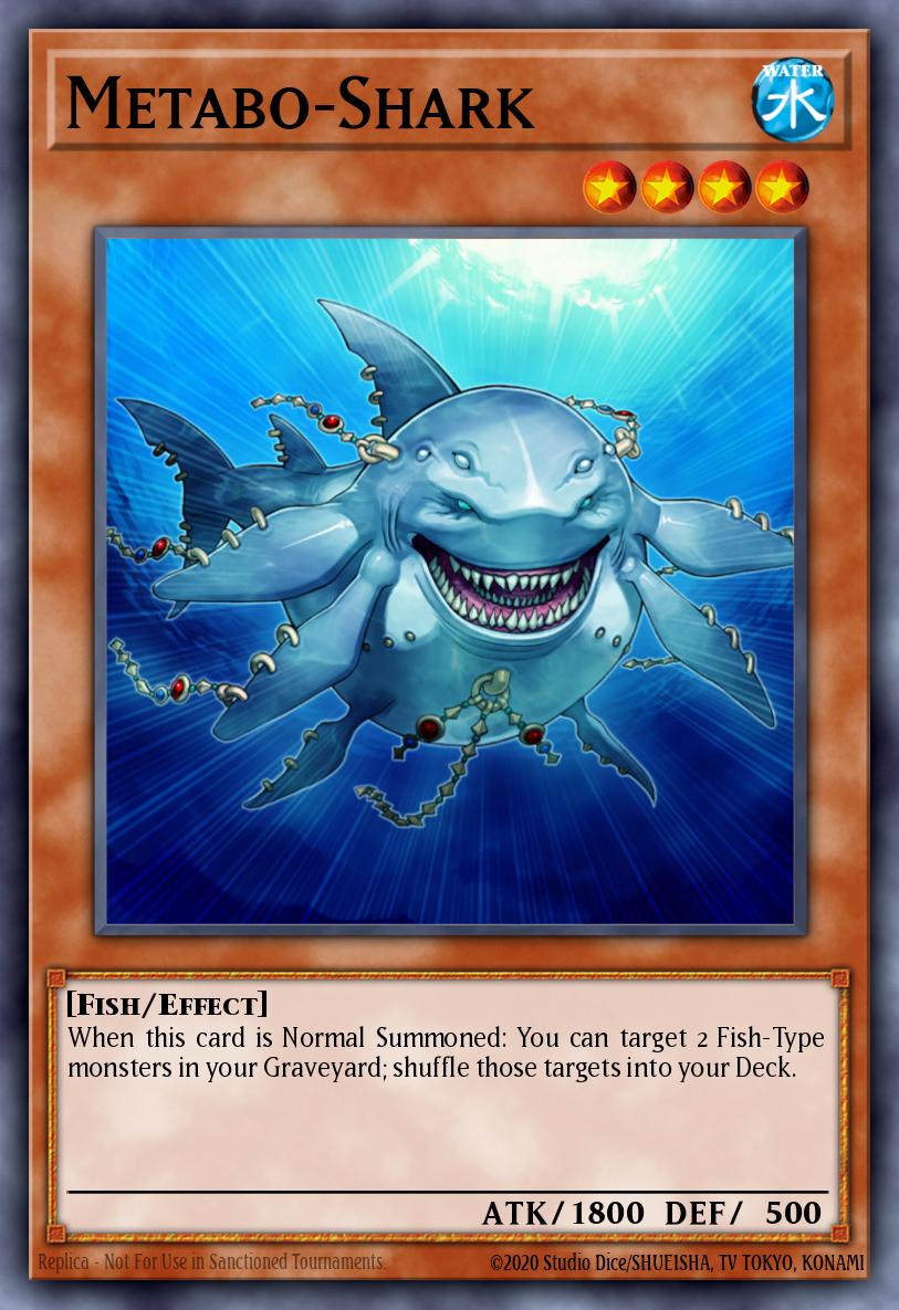 Metabo-Shark Rare BP03-EN068 Battle Pack 3 Monster League Yugioh card