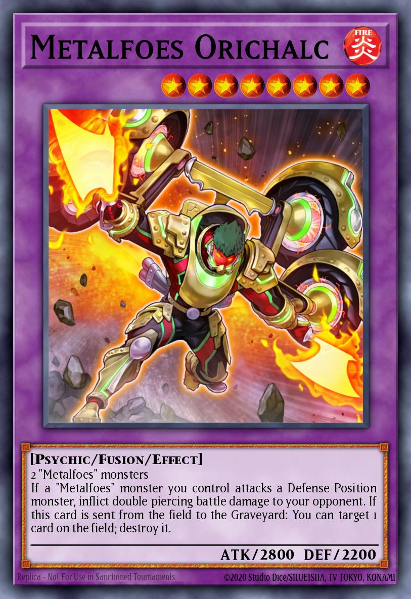 Metalfoes Orichalc Common MP17-EN093 2017 Mega-Tin Mega Pack Yugioh card