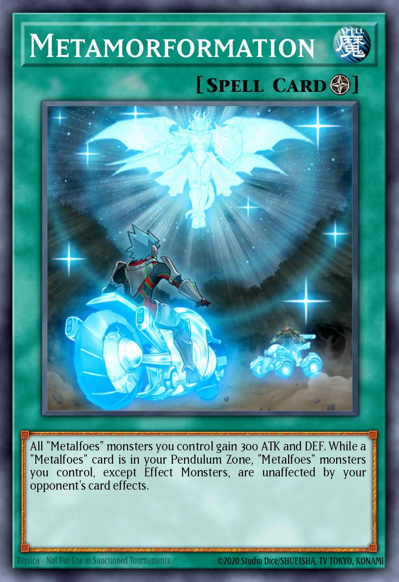 Metamorformation Super Rare MP17-EN103 2017 Mega-Tin Mega Pack Yugioh card