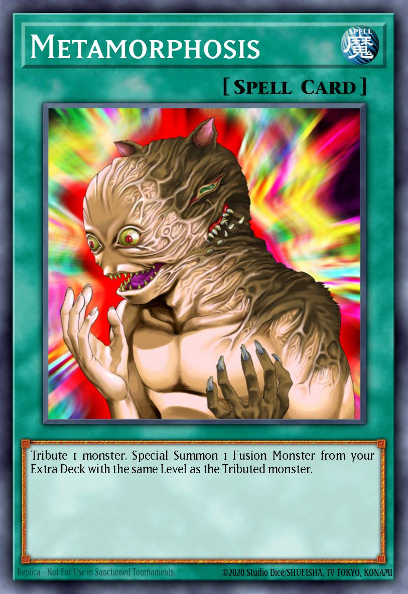 Metamorphosis Ultra Rare MP25-EN299 2025 Mega-Pack Tin Yugioh card