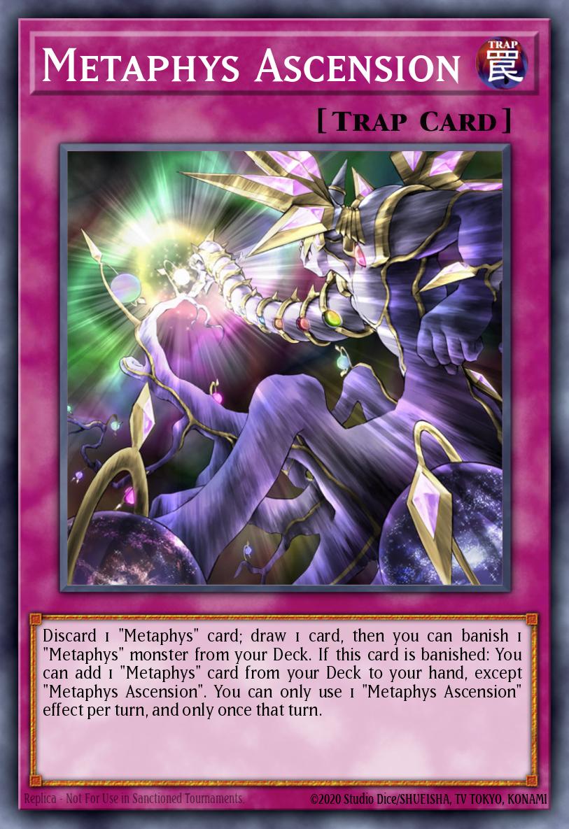 Metaphys Ascension Common CYHO-EN076 Cybernetic Horizon Yugioh card