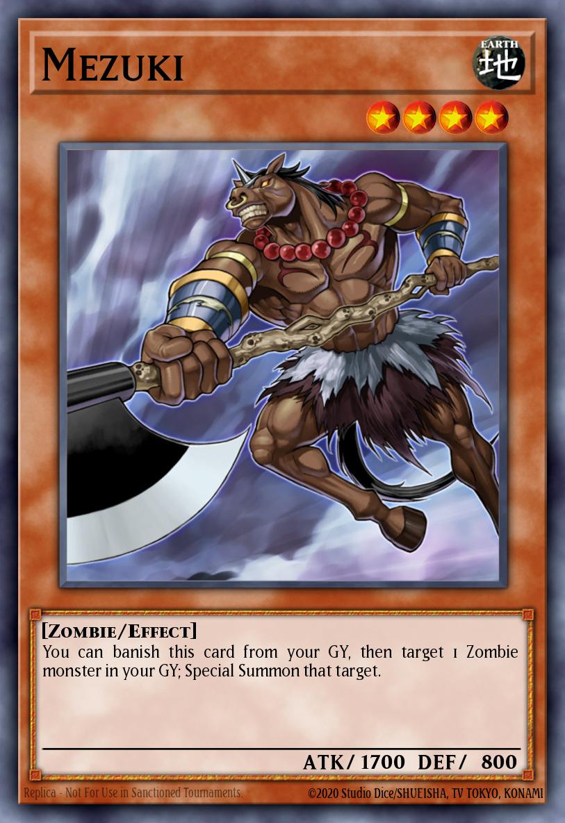 Mezuki Rare BP03-EN046 Battle Pack 3 Monster League Yugioh card