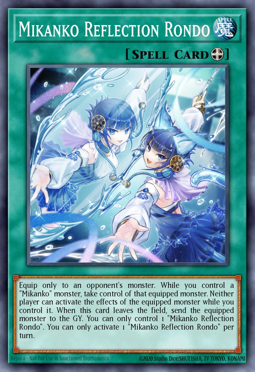 Mikanko Reflection Rondo Collector's Rare AMDE-EN033 Amazing Defenders Yugioh card