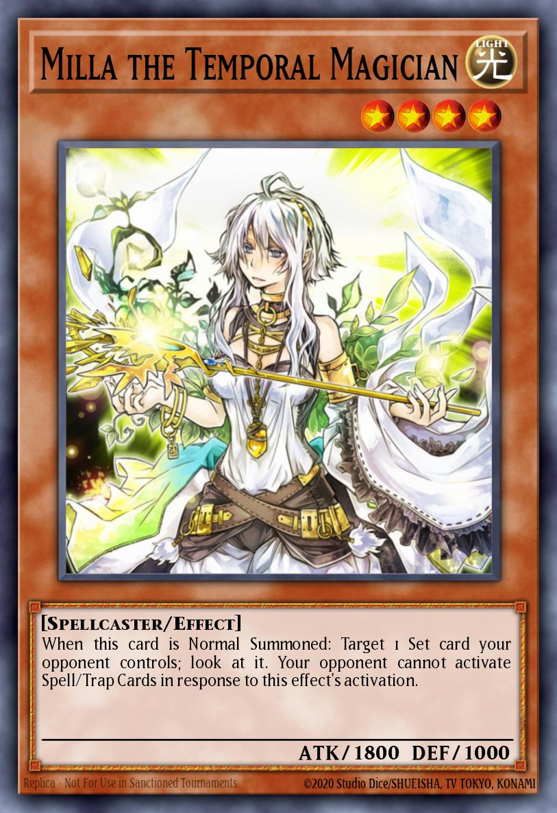 Milla the Temporal Magician Common BP01-EN168 Battle Pack Epic Dawn Yugioh card