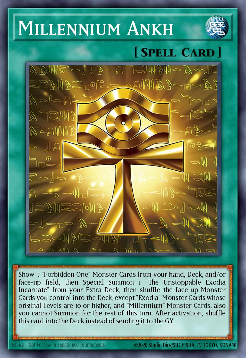 Millennium Ankh Starlight Rare MP25-EN011 2025 Mega-Pack Tin Yugioh card