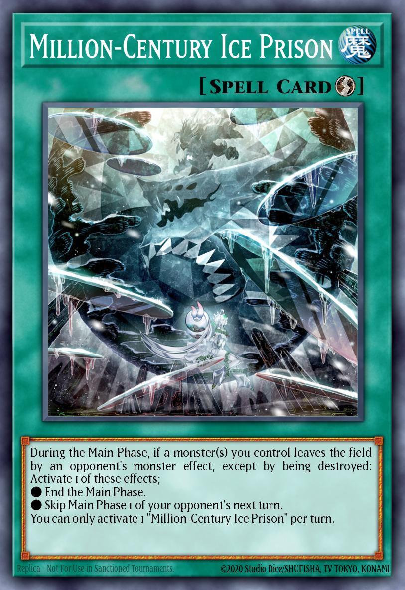Million-Century Ice Prison Common MP24-EN377 25th Anniversary Tin Dueling Mirrors Yugioh card