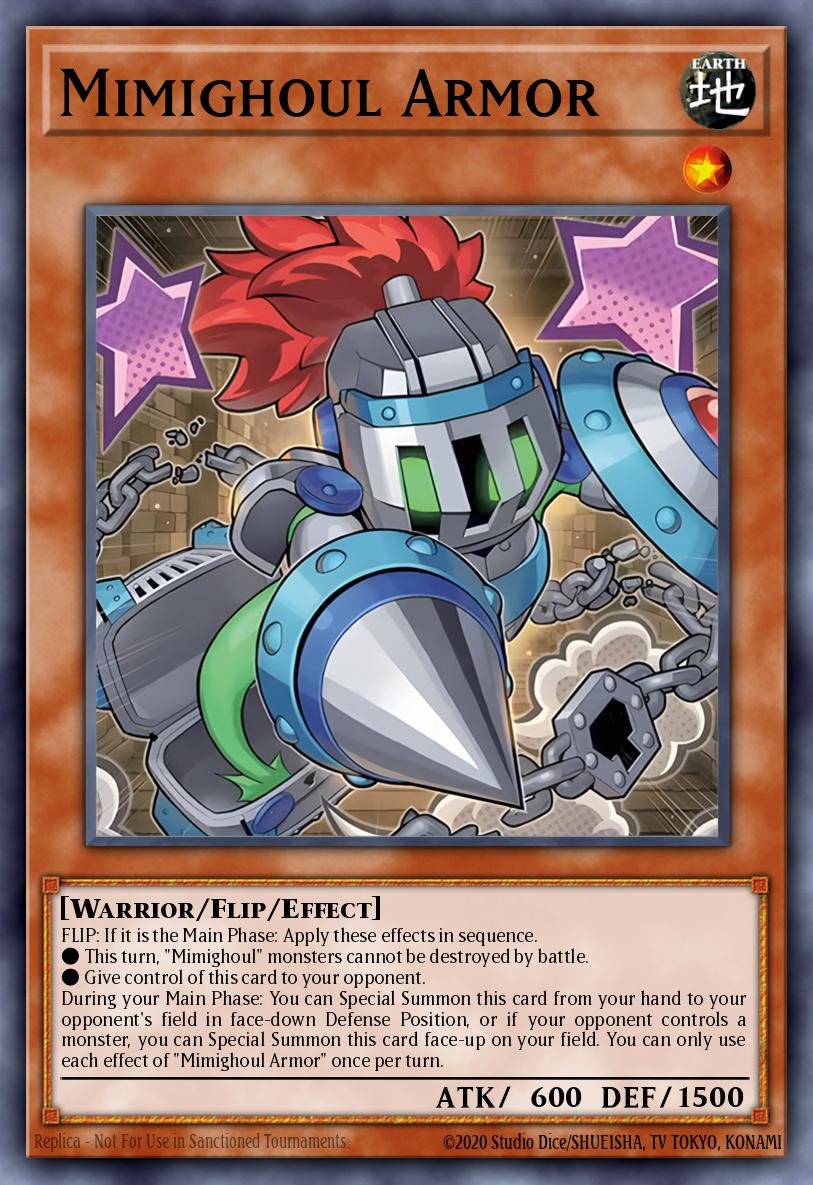 Mimighoul Armor Ultra Rare MP25-EN256 2025 Mega-Pack Tin Yugioh card