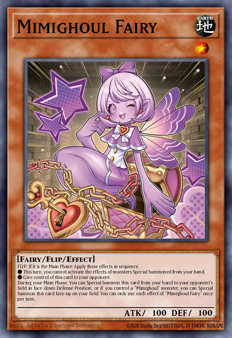 Mimighoul Fairy Ultra Rare MP25-EN257 2025 Mega-Pack Tin Yugioh card