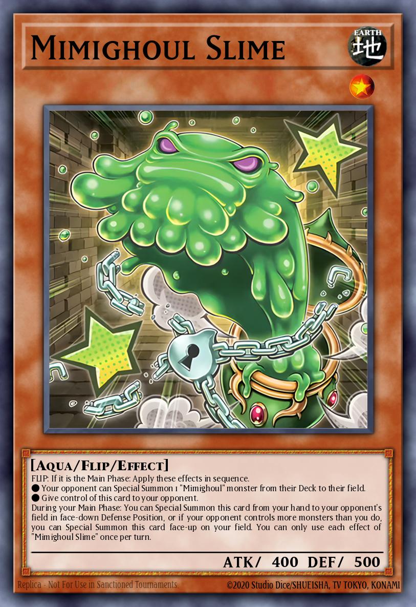 Mimighoul Slime Ultra Rare MP25-EN258 2025 Mega-Pack Tin Yugioh card
