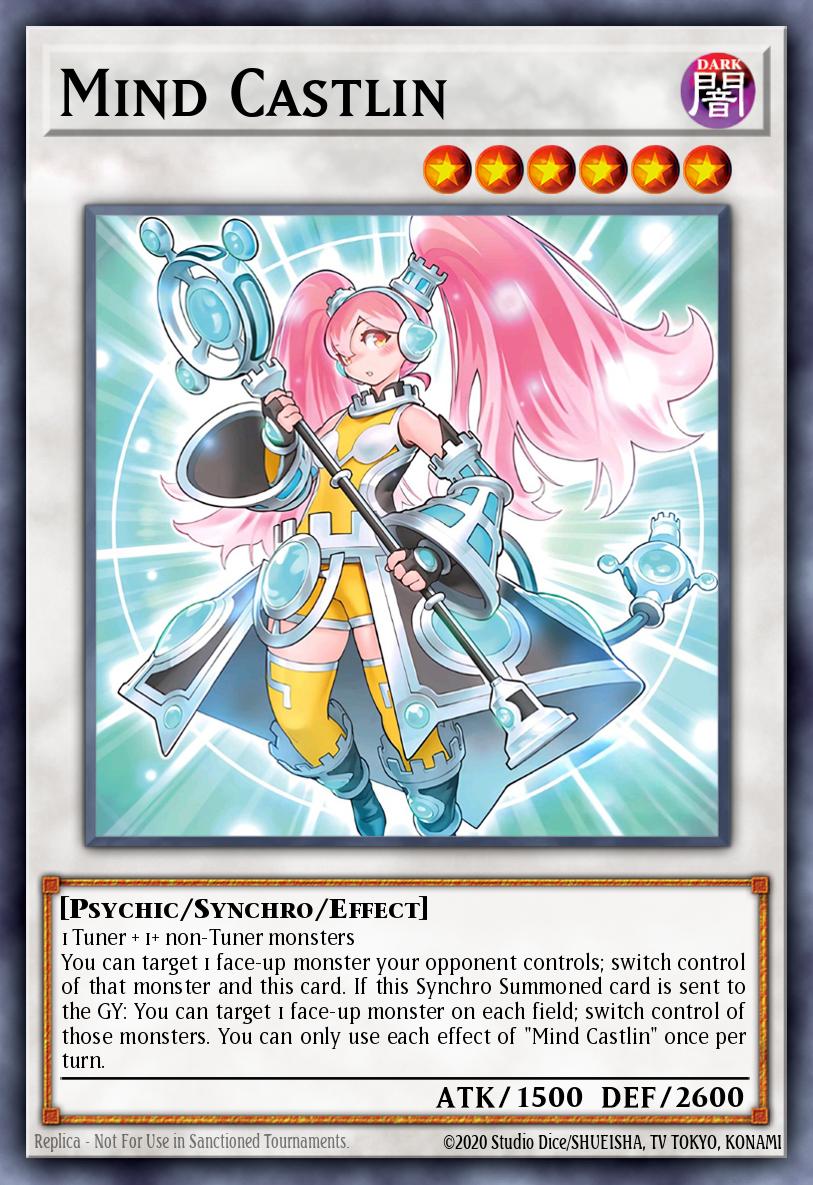 Mind Castlin Prismatic Secret Rare MP24-EN149 25th Anniversary Tin Dueling Mirrors Yugioh card