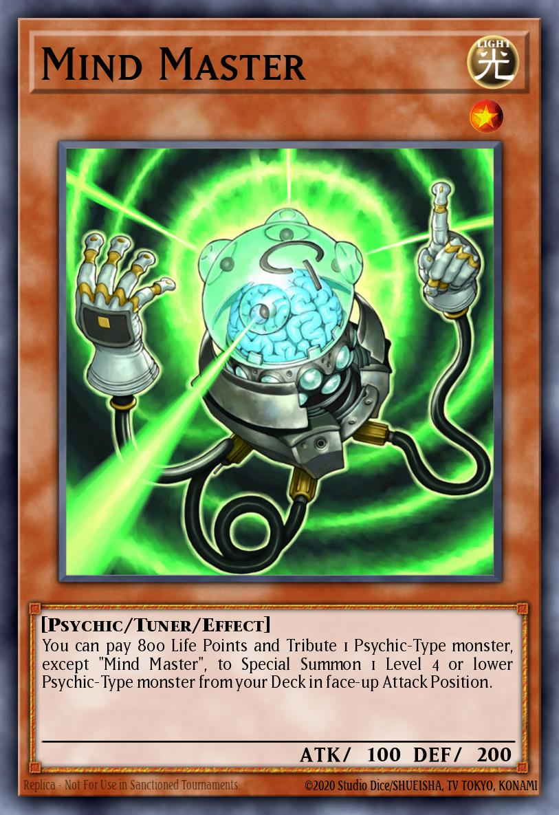 Mind Master Rare TDGS-EN016 The Duelist Genesis Yugioh card