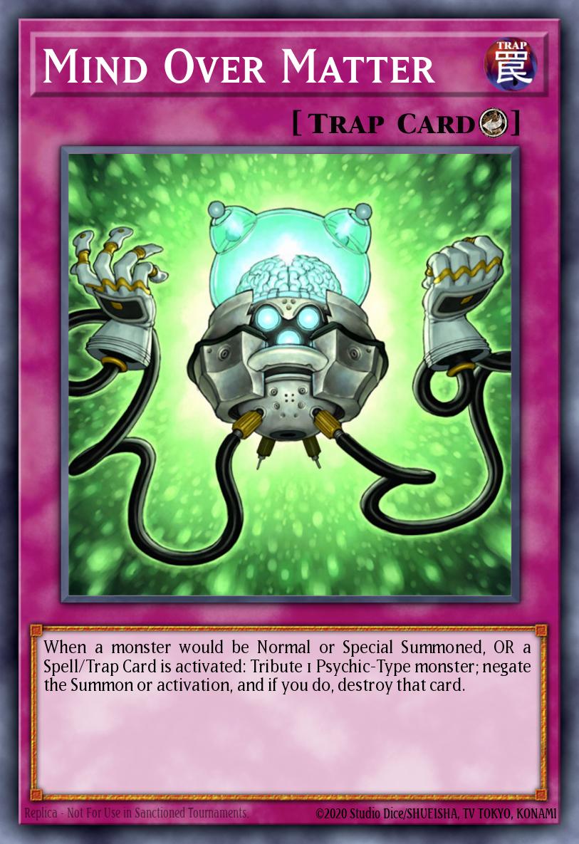 Mind Over Matter Common BP03-EN209 Battle Pack 3 Monster League Yugioh card