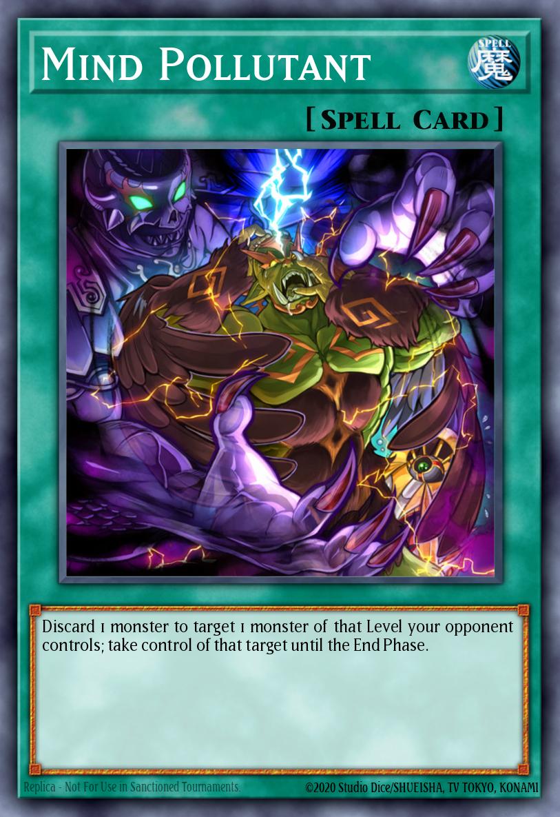 Mind Pollutant Rare ABYR-EN064 Abyss Rising Yugioh card