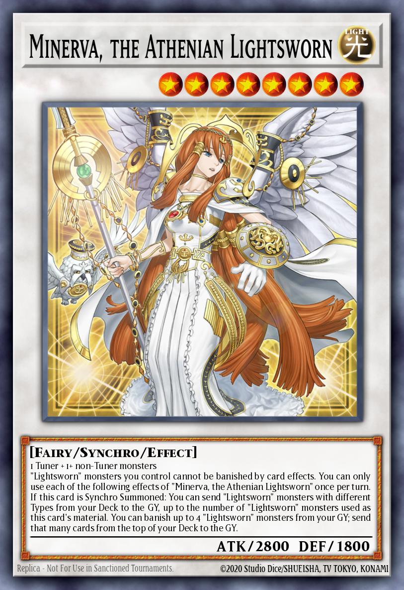 Minerva the Athenian Lightsworn Prismatic Secret Rare MP25-EN069 2025 Mega-Pack Tin Yugioh card