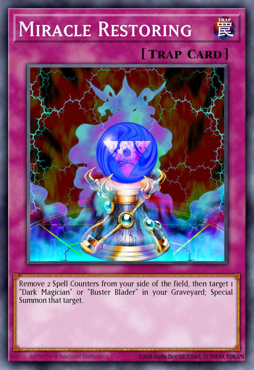 Miracle Restoring Common DR1-EN155 Dark Revelation Volume 1 Yugioh card