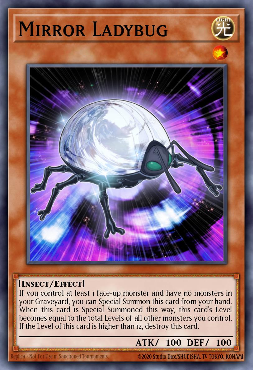 Mirror Ladybug Common STBL-EN002 Starstrike Blast Yugioh card