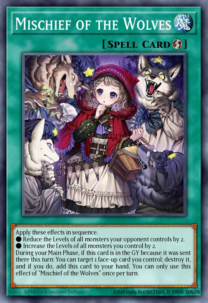 Mischief of the Wolves Common BPRO-EN083 Burst Protocol Yugioh card