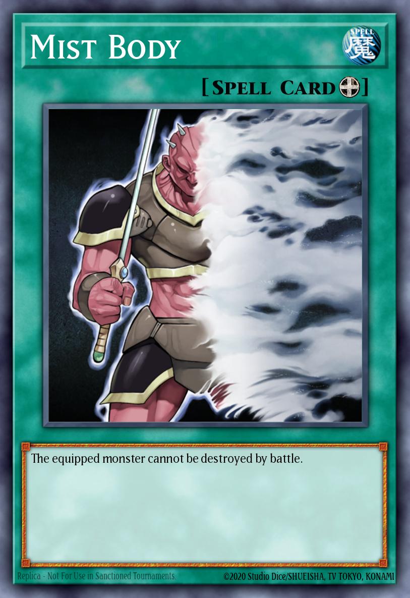Mist Body Common GLD1-EN036 Gold Series Yugioh card