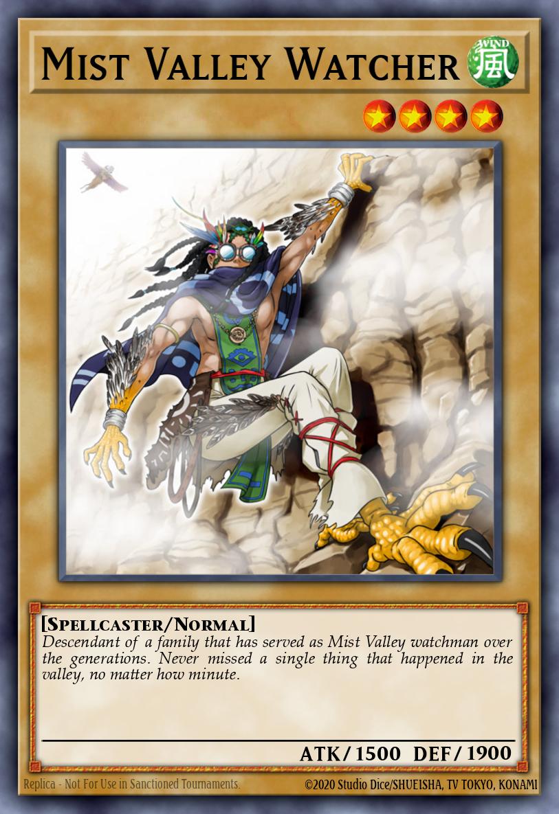 Mist Valley Watcher Duel Terminal Normal Parallel Rare DT01-EN067 Duel Terminal 1 Yugioh card