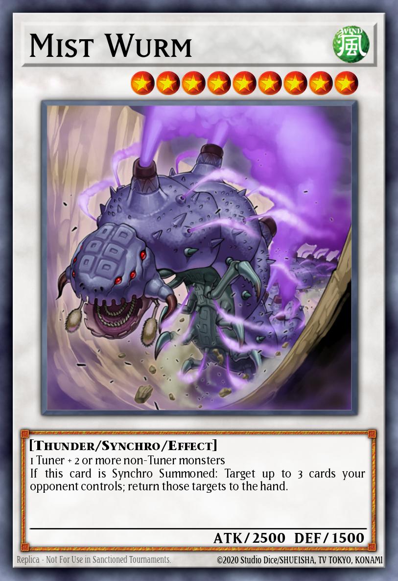 Mist Wurm Common L26D-ENX29 Legendary Modern Decks 2026 Yugioh card