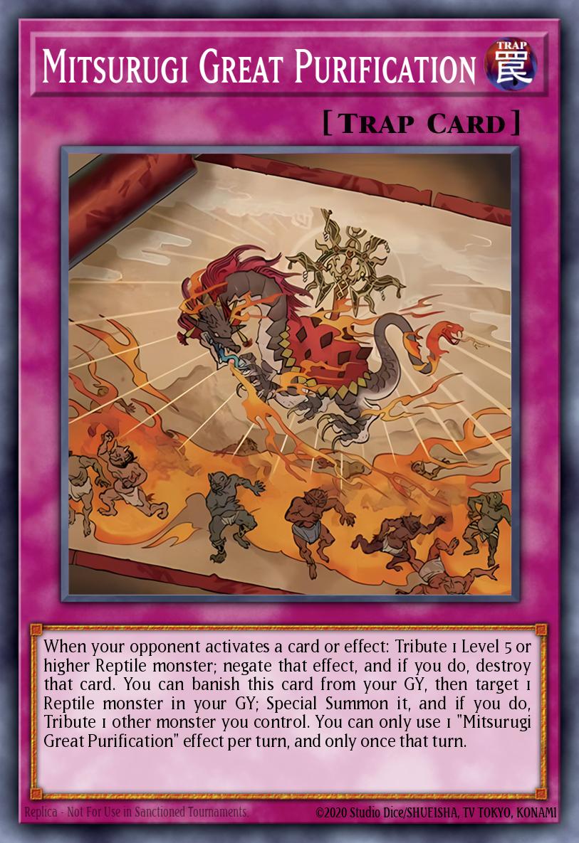 Mitsurugi Great Purification Ultra Rare L26D-ENM20 Legendary Modern Decks 2026 Yugioh card