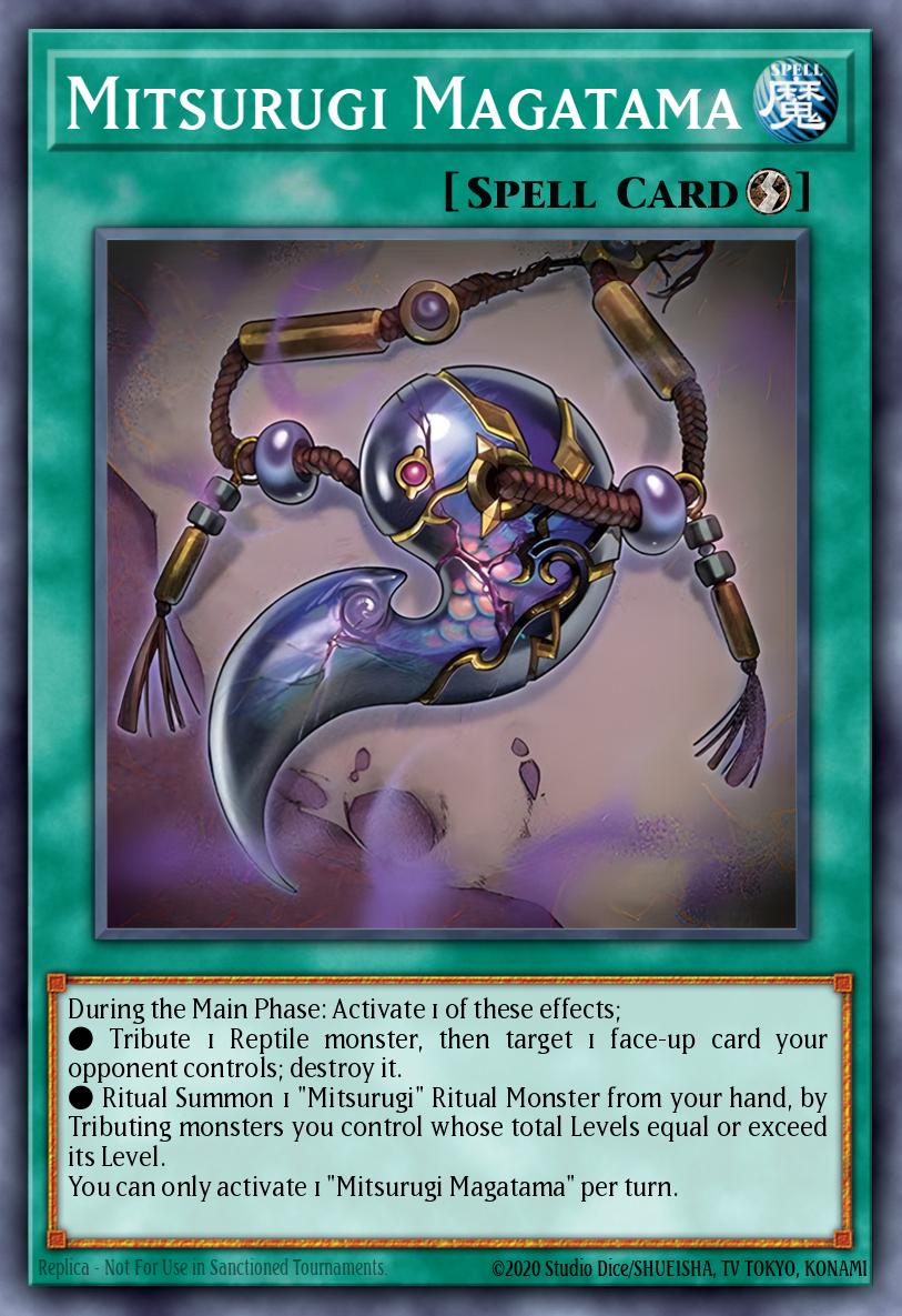 Mitsurugi Magatama Common L26D-ENM17 Legendary Modern Decks 2026 Yugioh card
