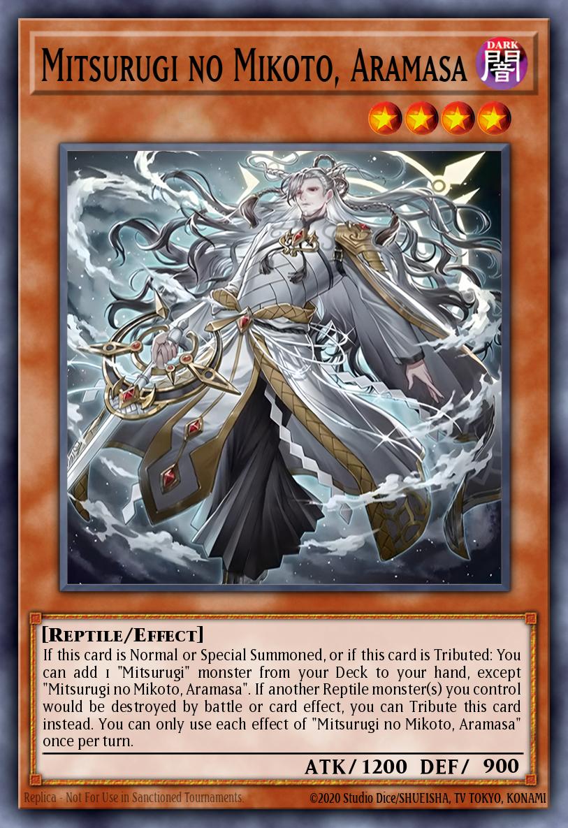 Mitsurugi no Mikoto, Aramasa 3 L26D-ENM06 Legendary Modern Decks 2026 Yugioh card