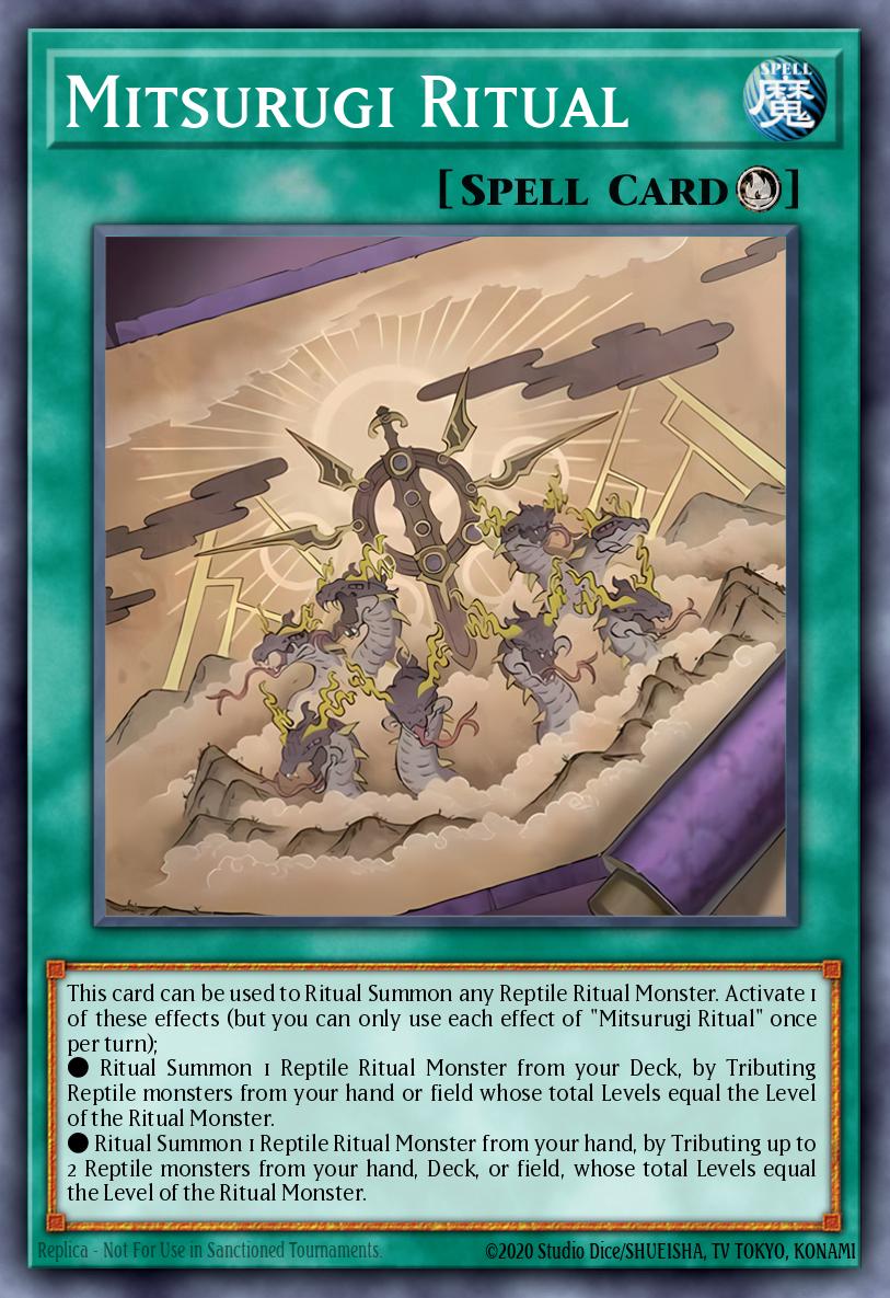 Mitsurugi Ritual 2 L26D-ENM15 Legendary Modern Decks 2026 Yugioh card