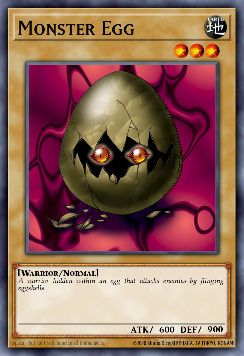 Monster Egg Common LOB-017 Legend of Blue Eyes White Dragon Yugioh card