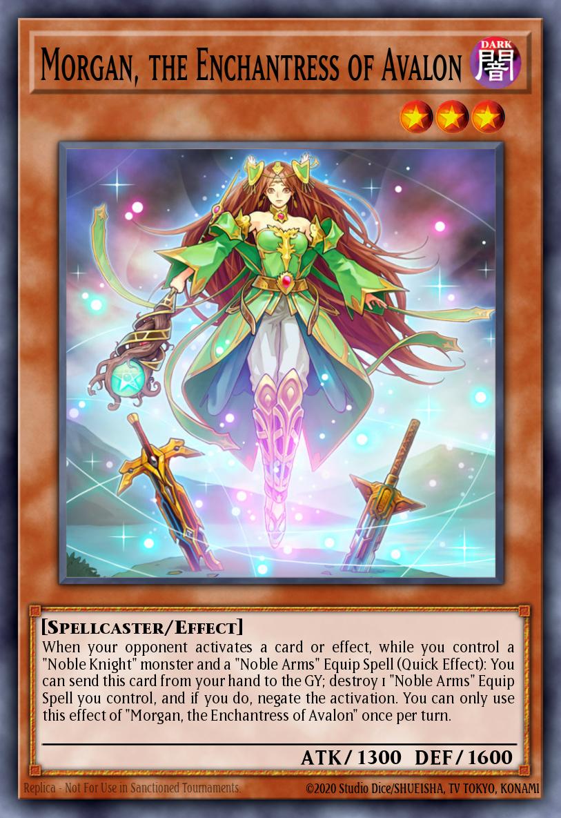 Morgan the Enchantress of Avalon Prismatic Secret Rare MP19-EN223 2019 Gold Sarcophagus Tin Mega Pack Yugioh card