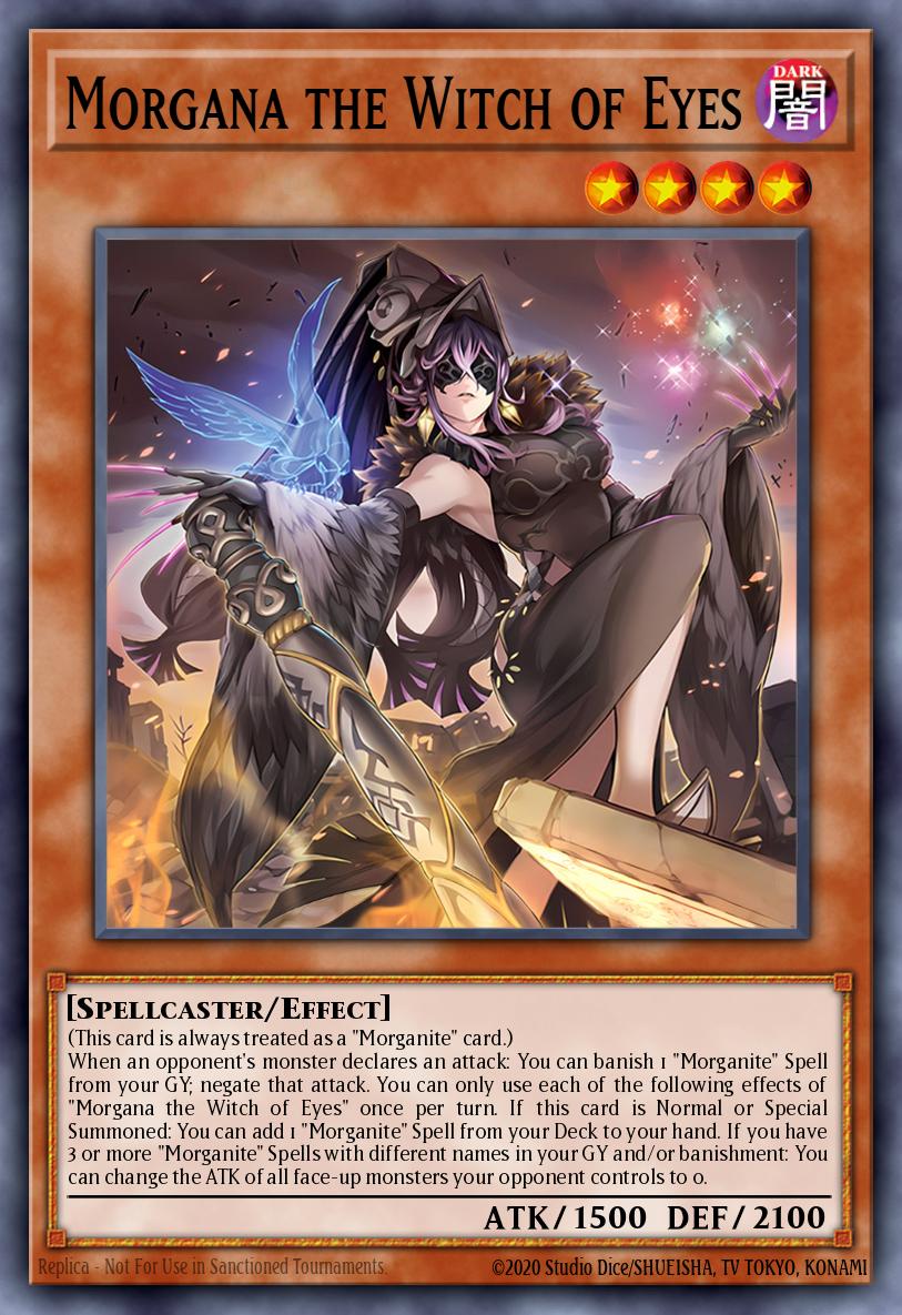 Morgana the Witch of Eyes Super Rare DUAD-EN026 Duelists Advance Yugioh card