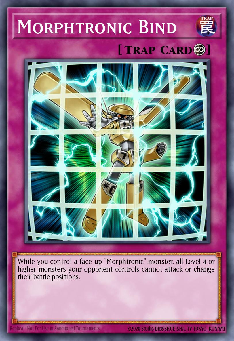 Morphtronic Bind Common RGBT-EN072 Raging Battle Yugioh card