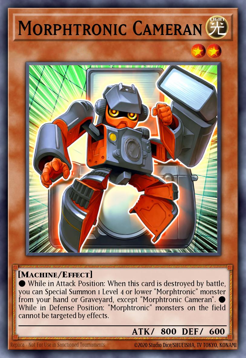 Morphtronic Cameran Common CSOC-EN010 Crossroads of Chaos Yugioh card