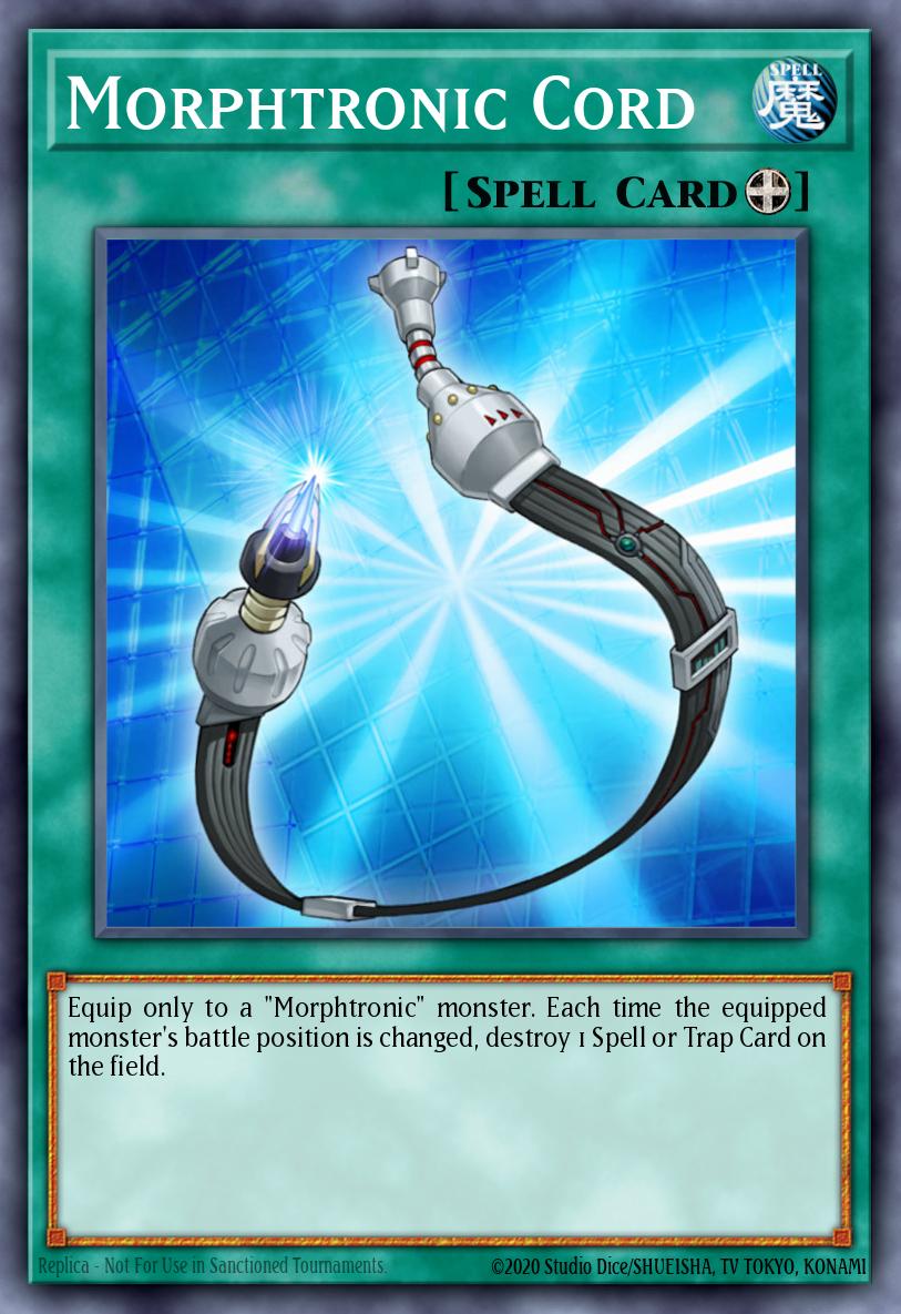 Morphtronic Cord Common CSOC-EN051 Crossroads of Chaos Yugioh card