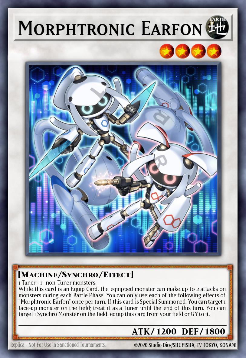 Morphtronic Earfon Super Rare OP20-EN009 OTS Tournament Pack 20 Yugioh card